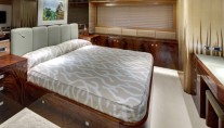 Luxurious interior aboard superyacht Loretta Anne